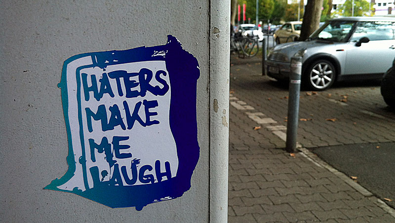 haters-make-me-laugh-sticker-frankfurt