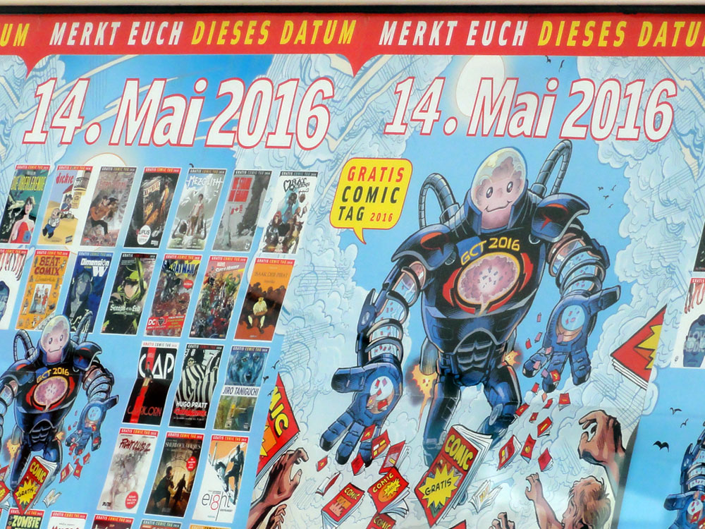 GRATIS COMIC TAG 2016 FRANKFURT