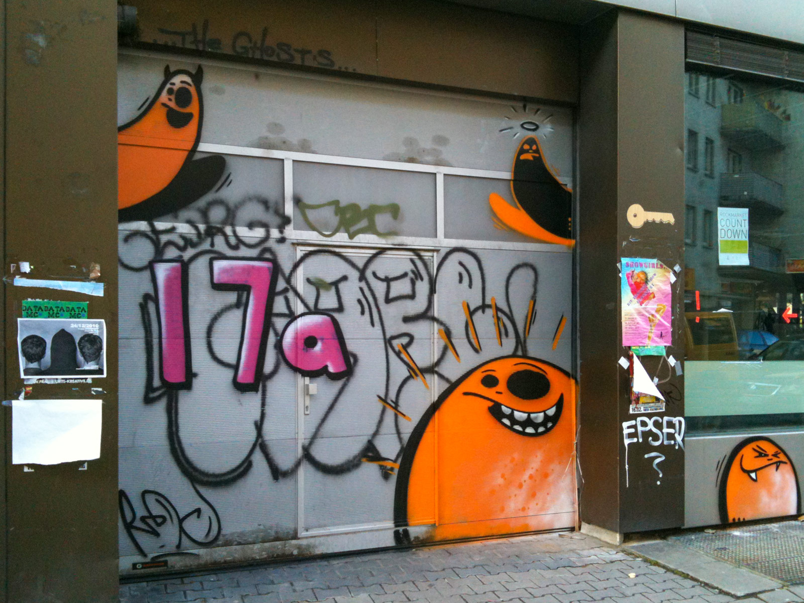 Cityghosts-Street-Art in Frankfurt (2011)