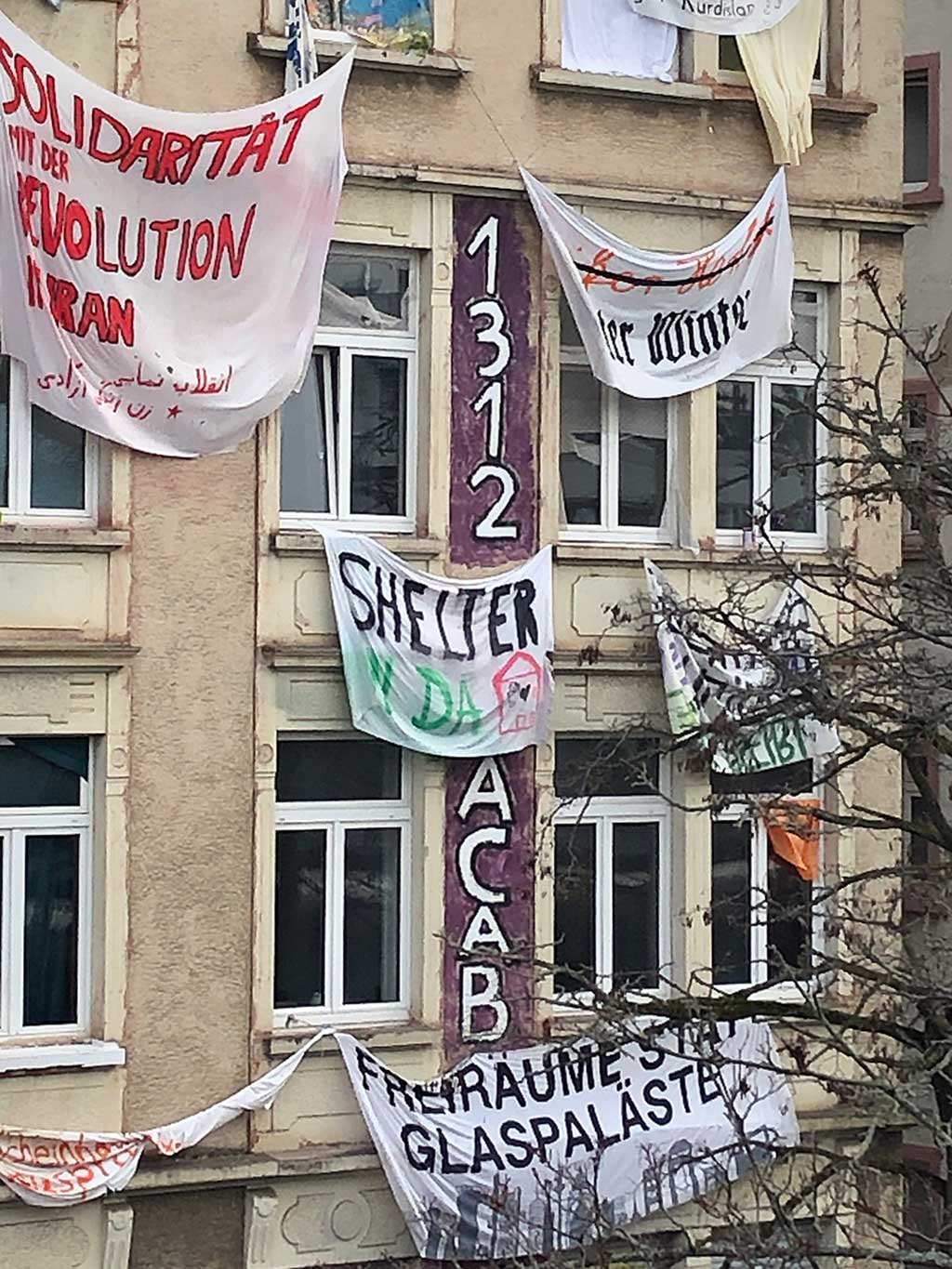 Das besetzte Haus im Gallus