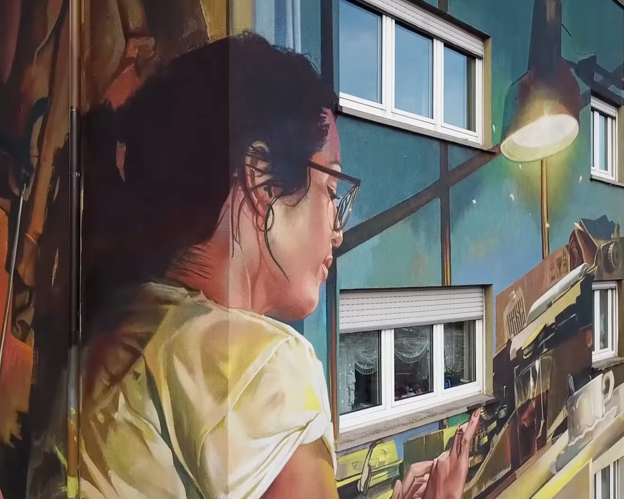 Drohnen-Video: Street Art XXL und Mural Art in Frankfurt