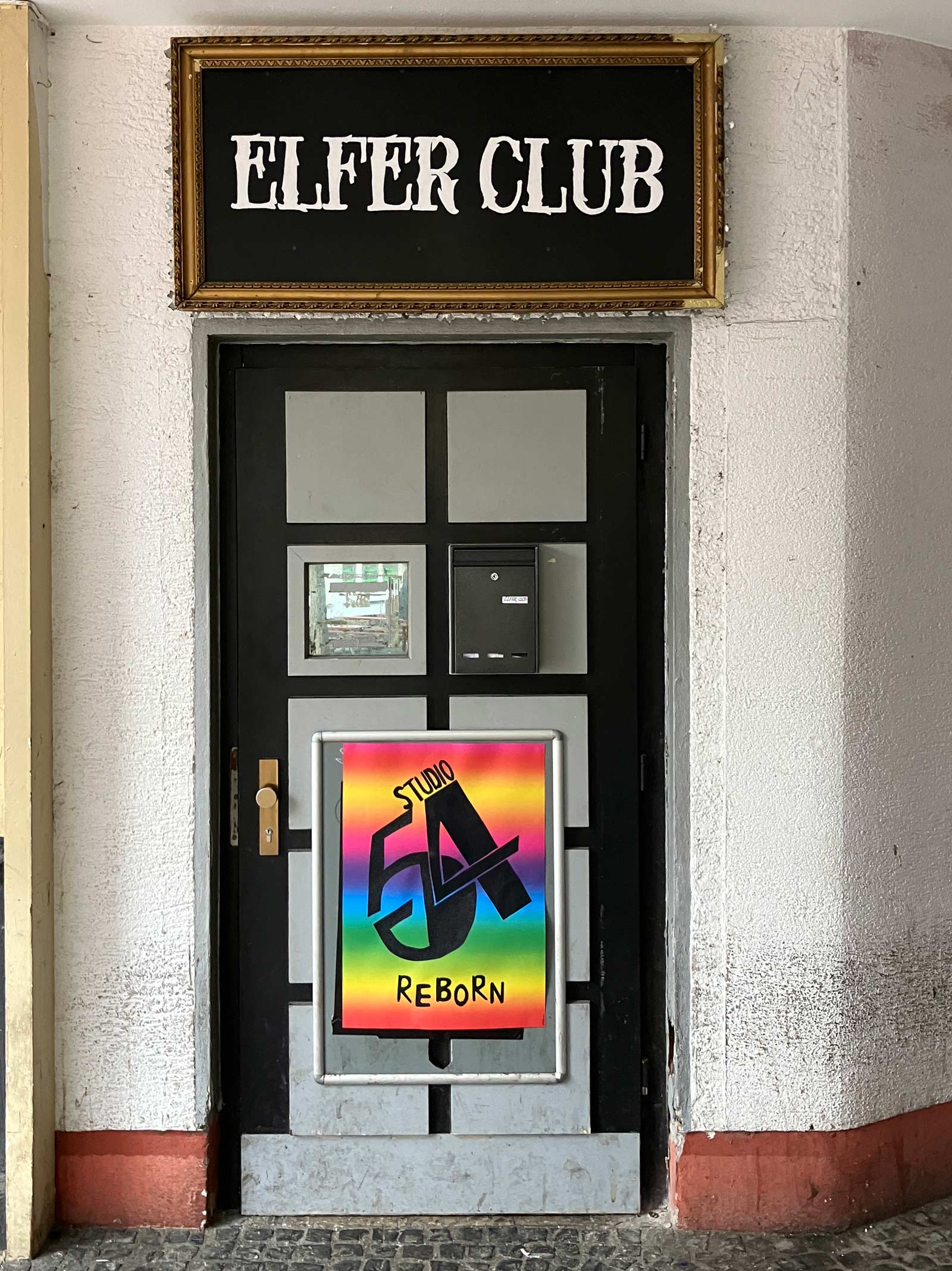 Typografie in Frankfurt - Elfer Club