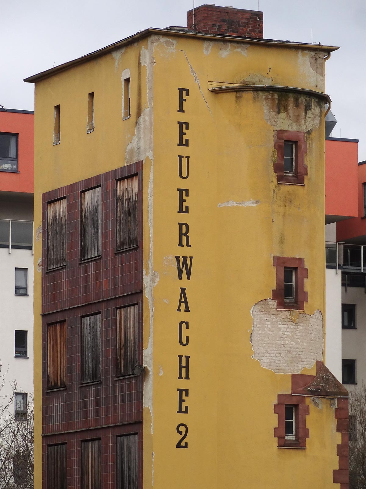 Feuerwache-Gebäude im Frankfurter Gallus