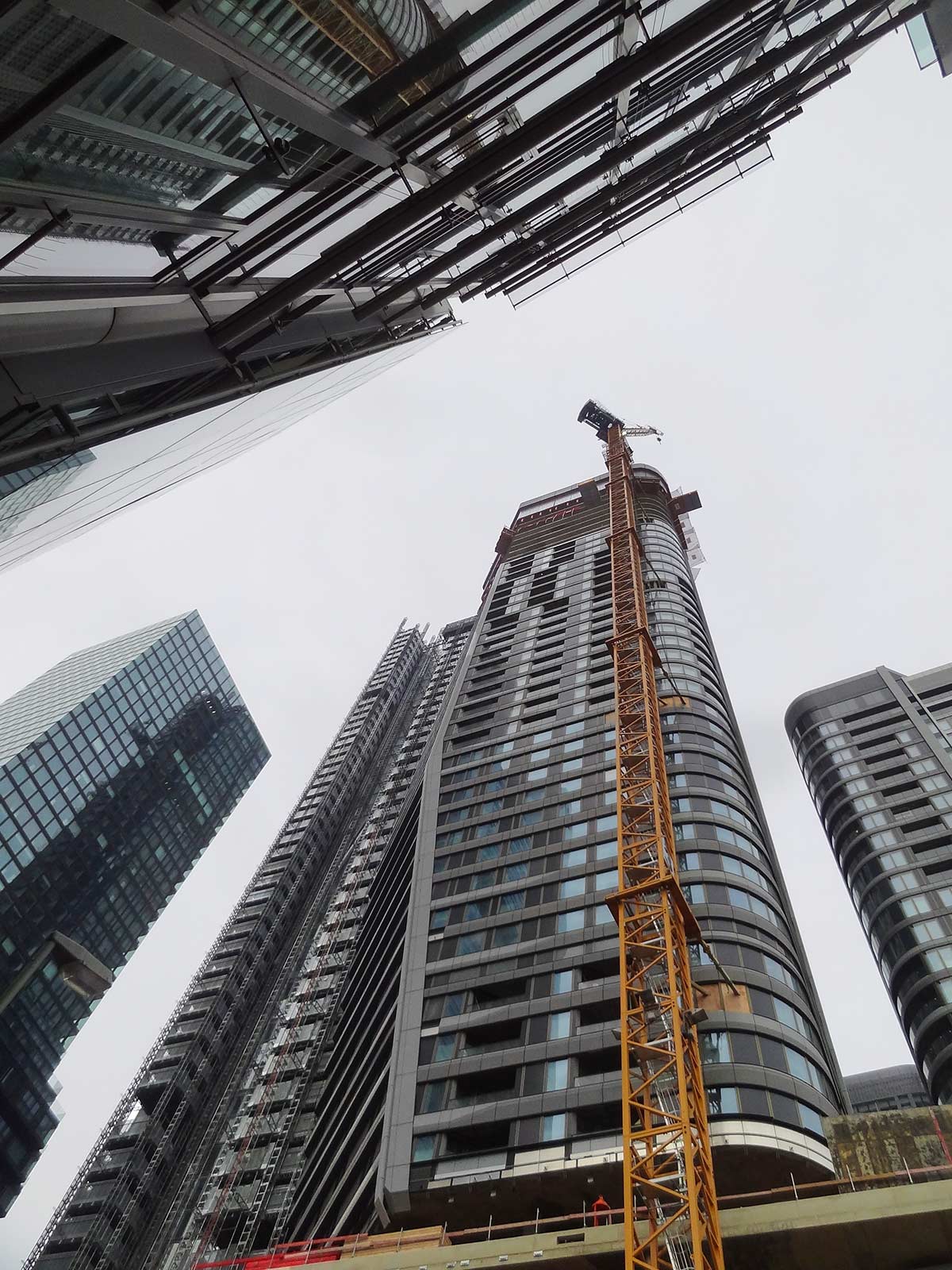 Four Frankfurt - Baustelle in der Großen Gallusstraße