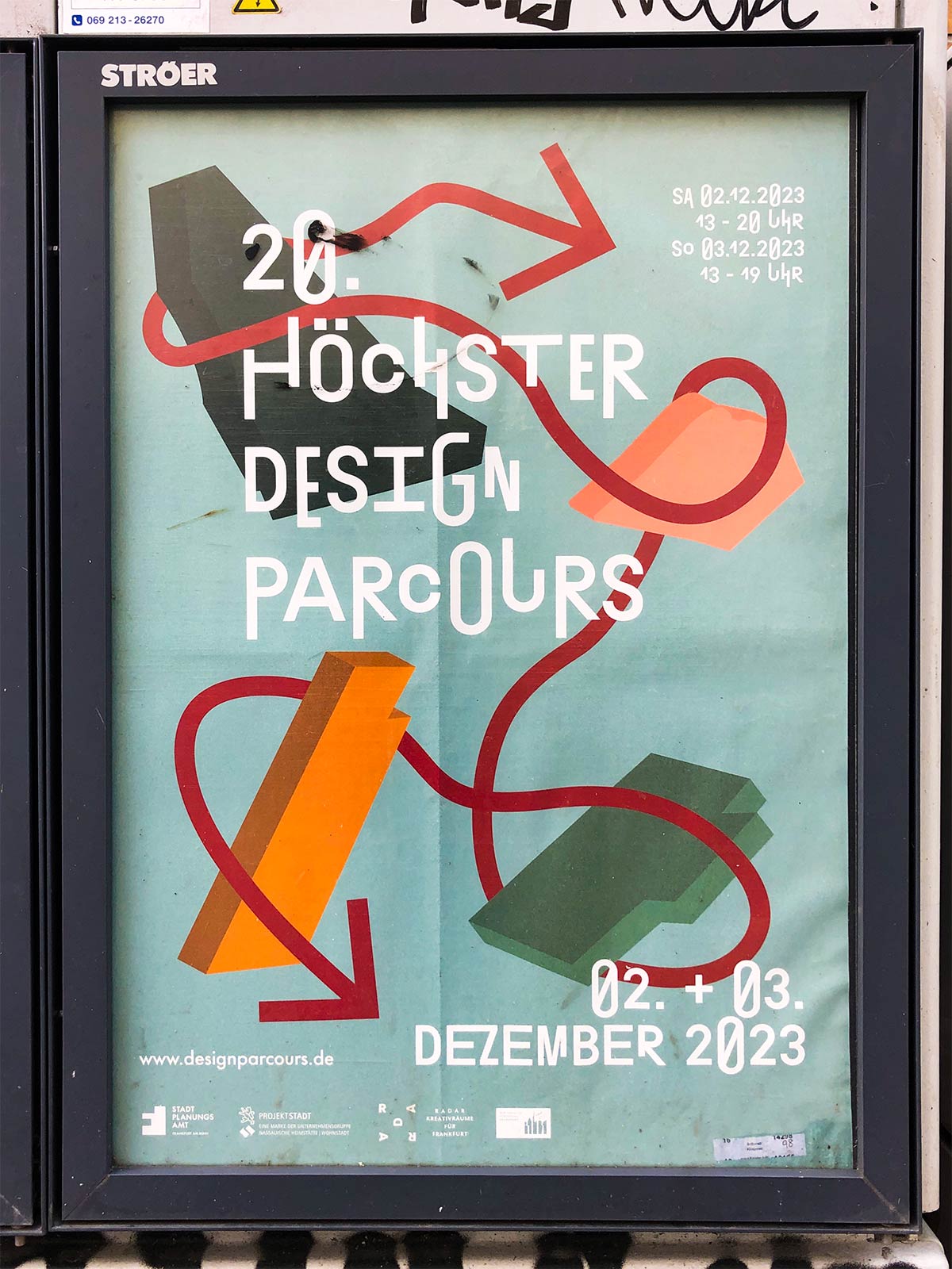 20. Höchster Design Parcours - Plakatgestaltung in Frankfurt