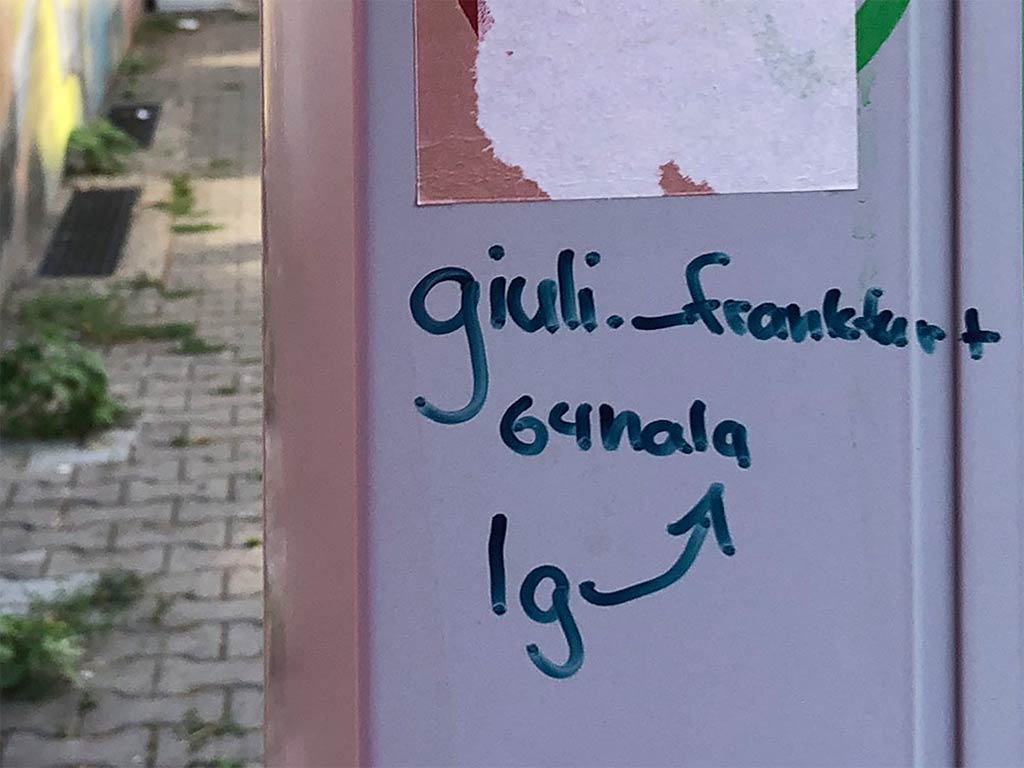 Instagram Tags im Stadtraum