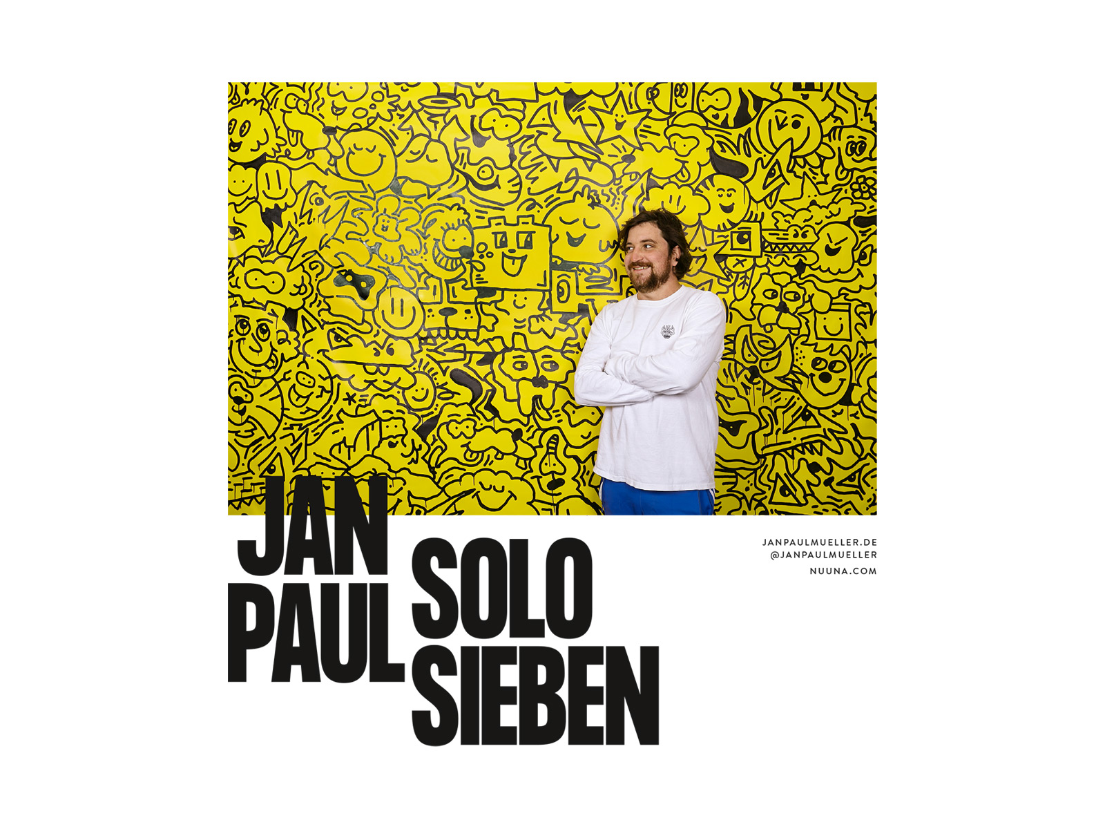 Jan Paul Müller - Ausstellung „Solo Sieben“ bei Nuuna in Frankfurt Sachsenhausen