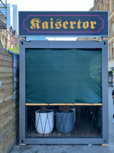 Kaisertor - Food-Container im Bahnhofsviertel