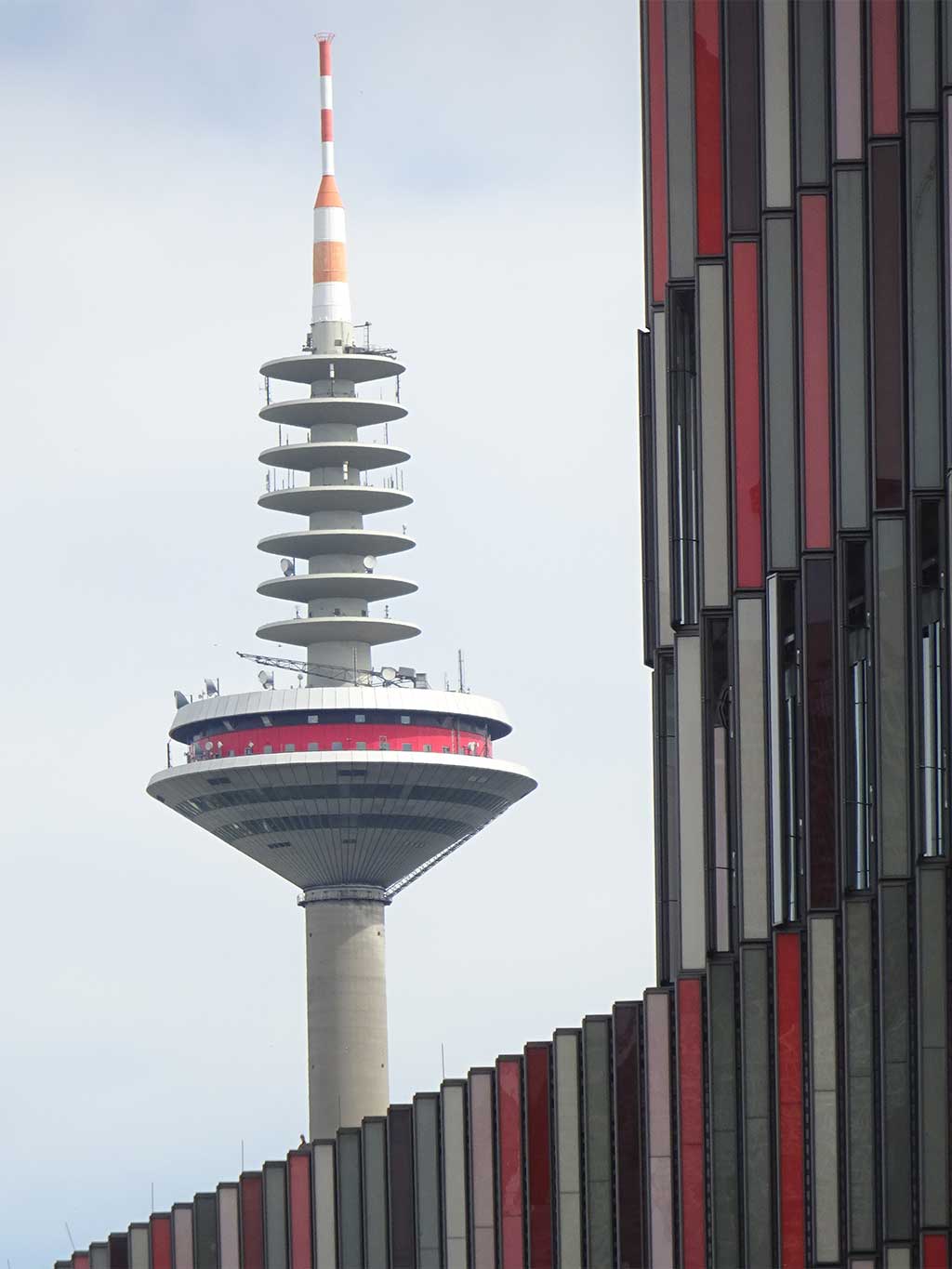 Stadtbilder Frankfurt - Europaturm und KfW Westarkade in Frankfurt