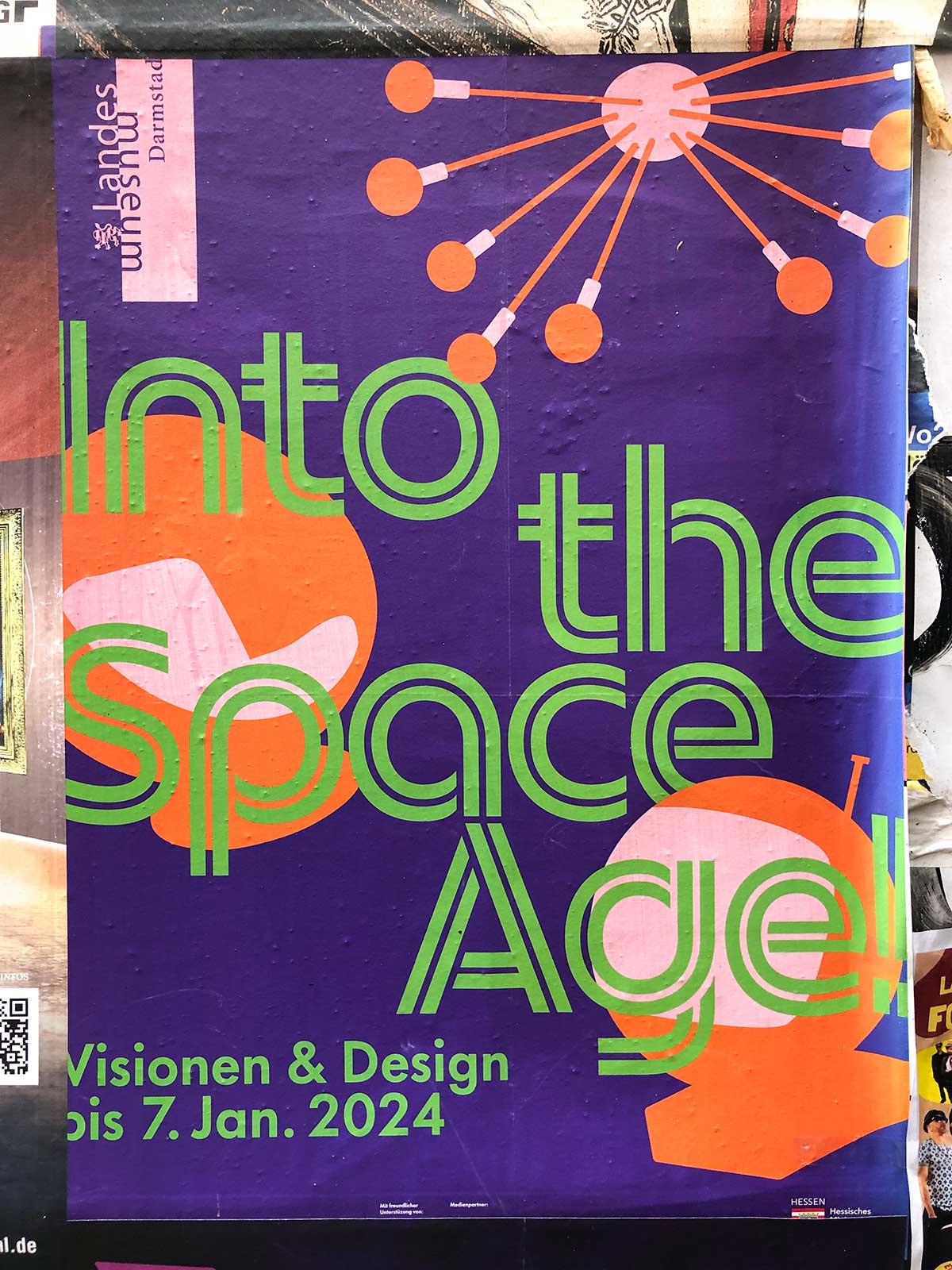 Landesmuseum Darmstadt: Into the Space Age! - Plakatgestaltung in Frankfurt