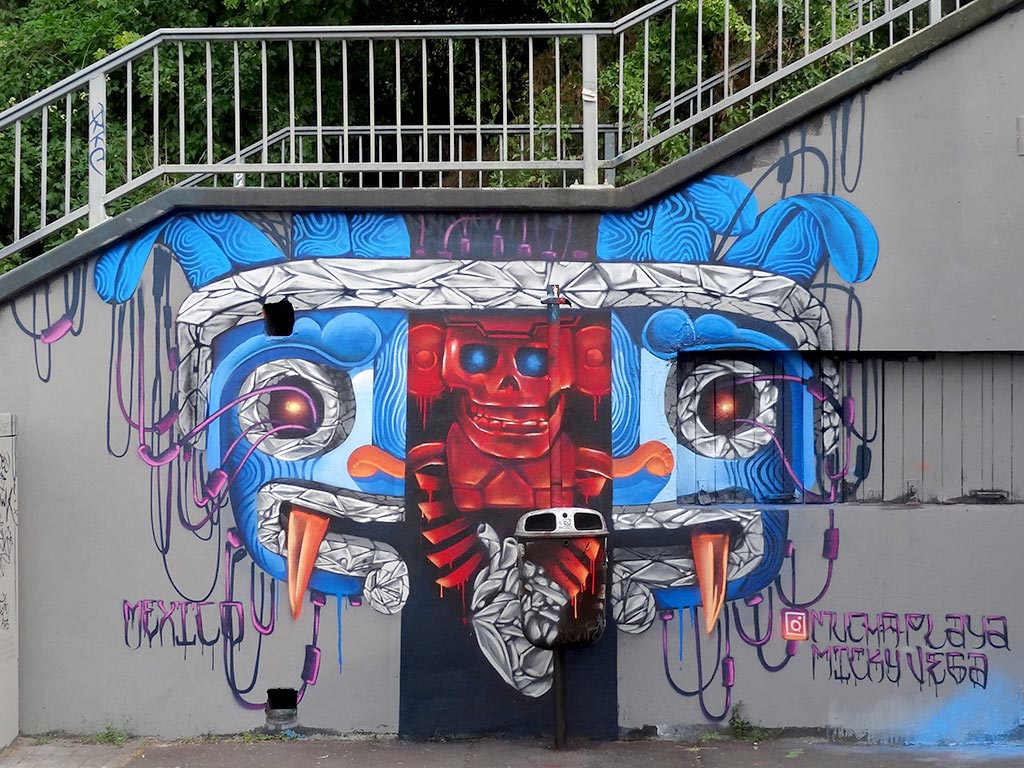 Meeting of Styles 2023 in Wiesbaden - Wall with Micky Vega