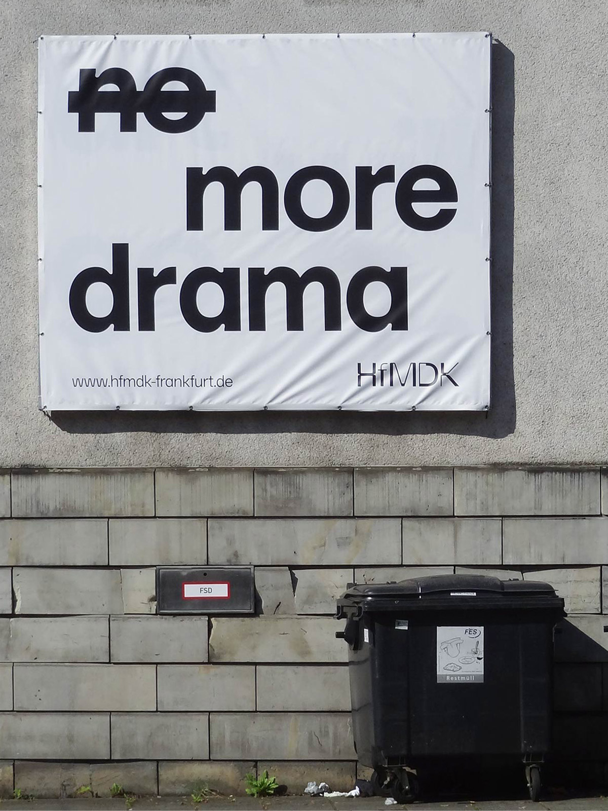 (No) More Drama bei der HfMDK in Frankfurt