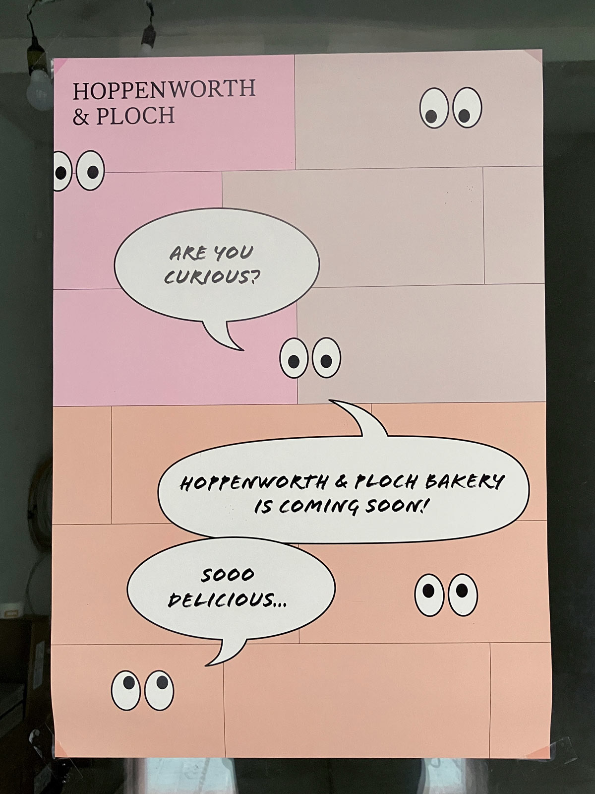 Plakatgestaltungen in Frankfurt - Hoppenworth und Ploch in der Neuen Altstadt