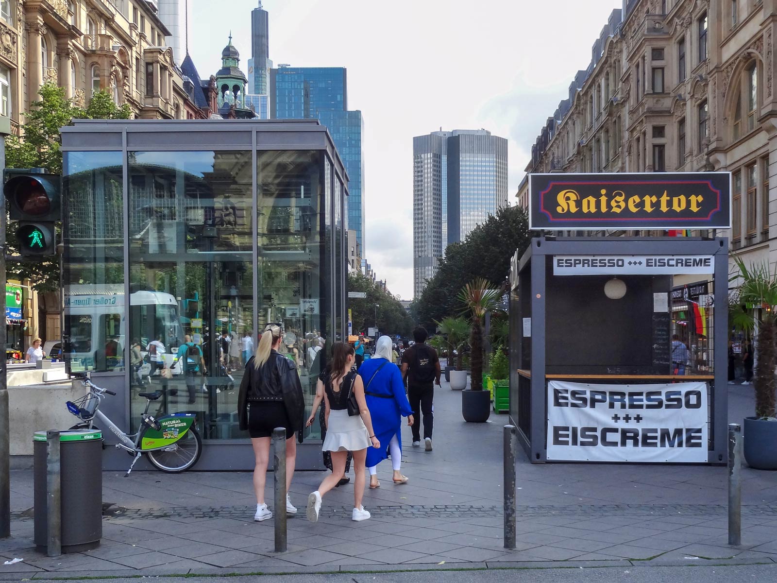 Sogenanntes Kaisertor im Frankfurter Bahnhofsviertel