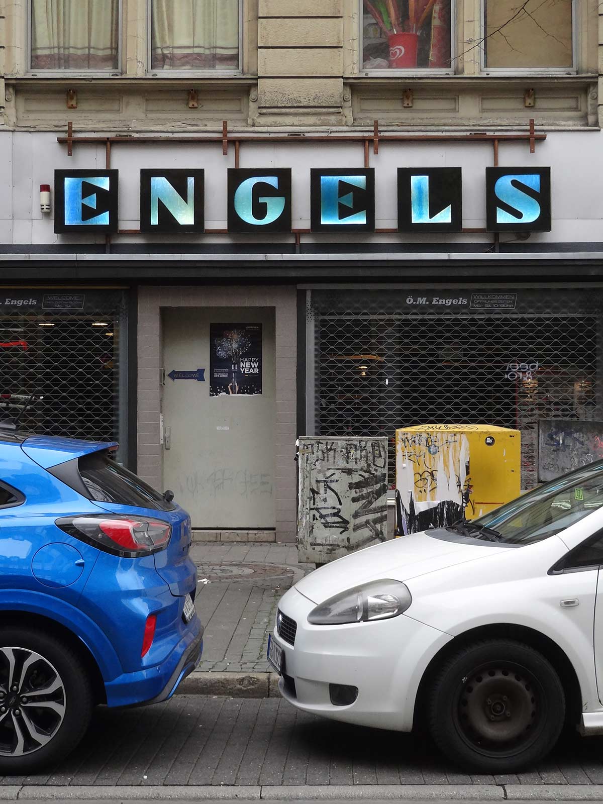 Typografie, Schilder & Logos in Frankfurt: Engels