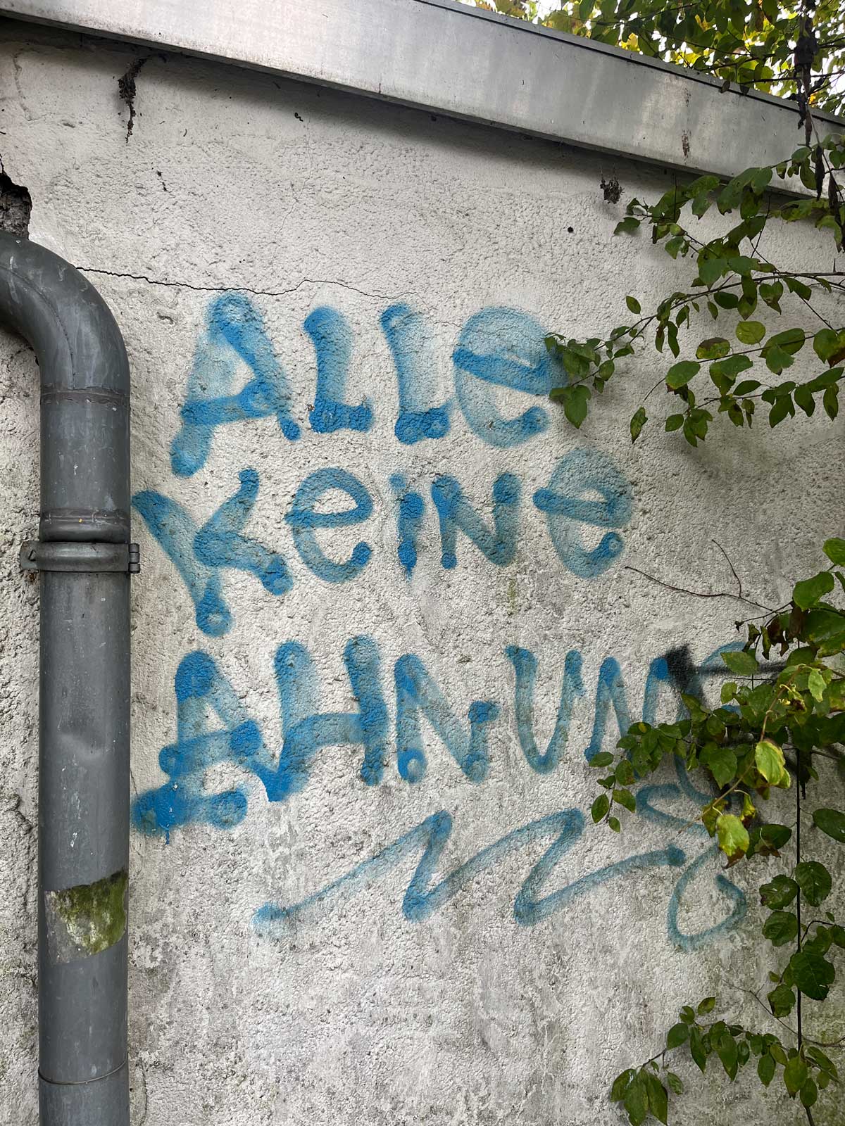 Urban Art Frankfurt - Alle keine Ahnung