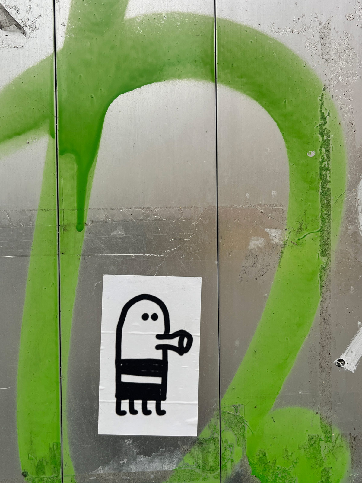 Urban Art Frankfurt - Doodle Jump