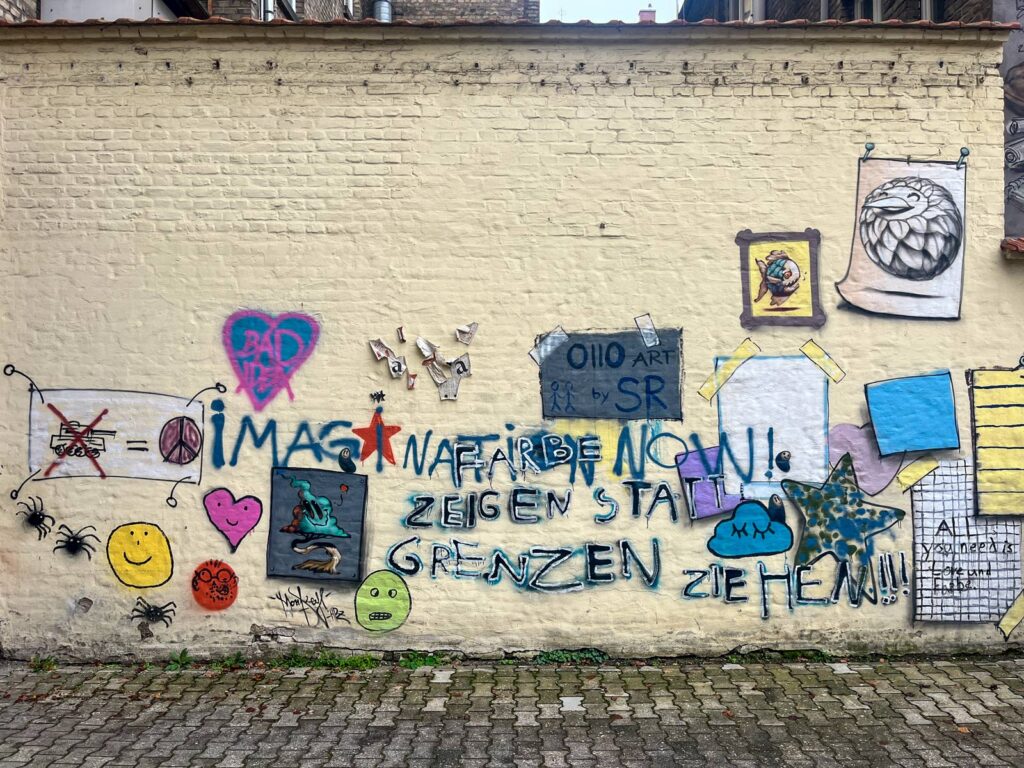 Urban Art im OllOhof in Mainz