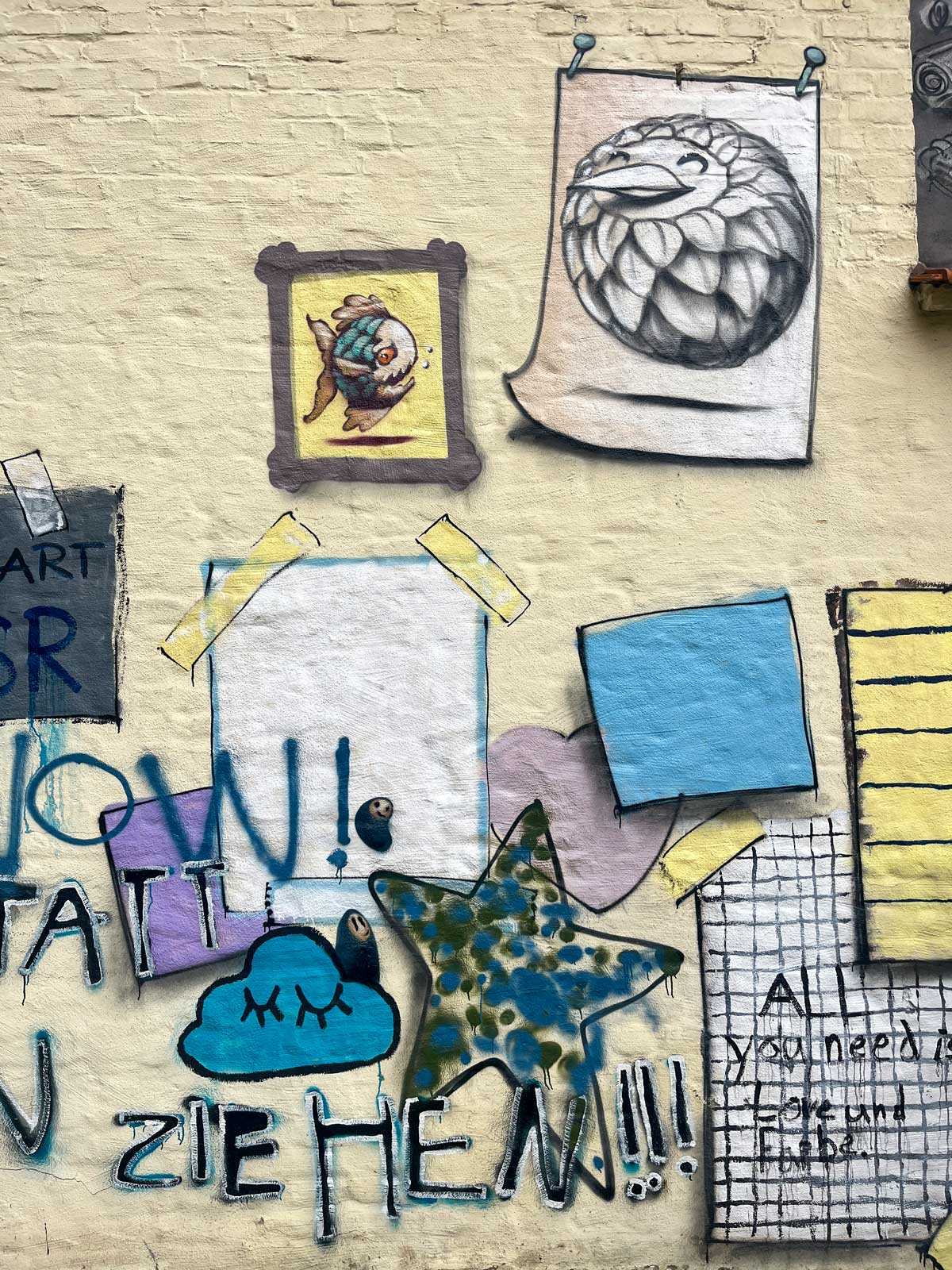 Urban Art im OllOhof in Mainz