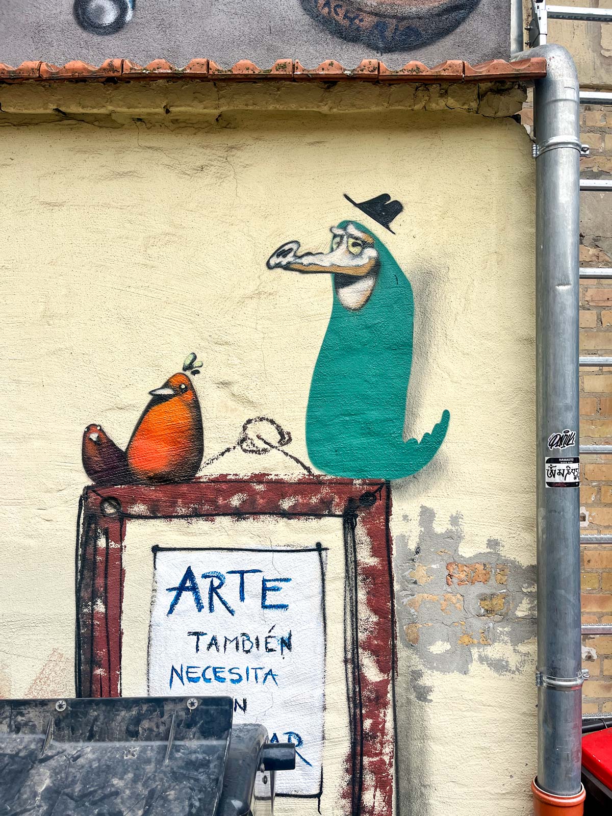 Urban Art im OllOhof in Mainz