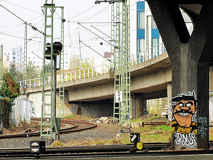 Urban Art mit den Daltons aus dem Lucky-Luke-Comic