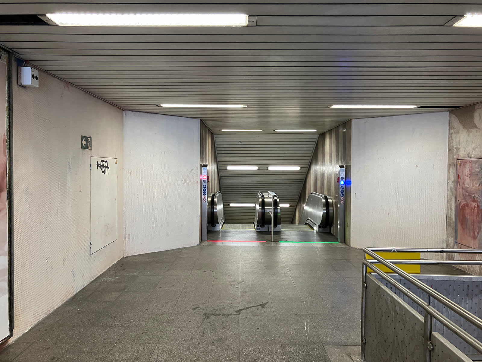 Urban-Art-Wandbilder im Lokalbahnhof in Frankfurt wurden entfernt