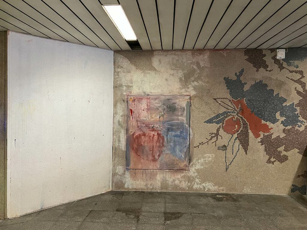 Urban-Art-Wandbilder im Lokalbahnhof in Frankfurt wurden entfernt