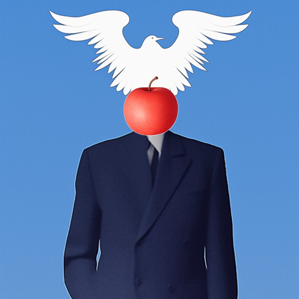 Wappen von Frankfurt X Rene Magritte