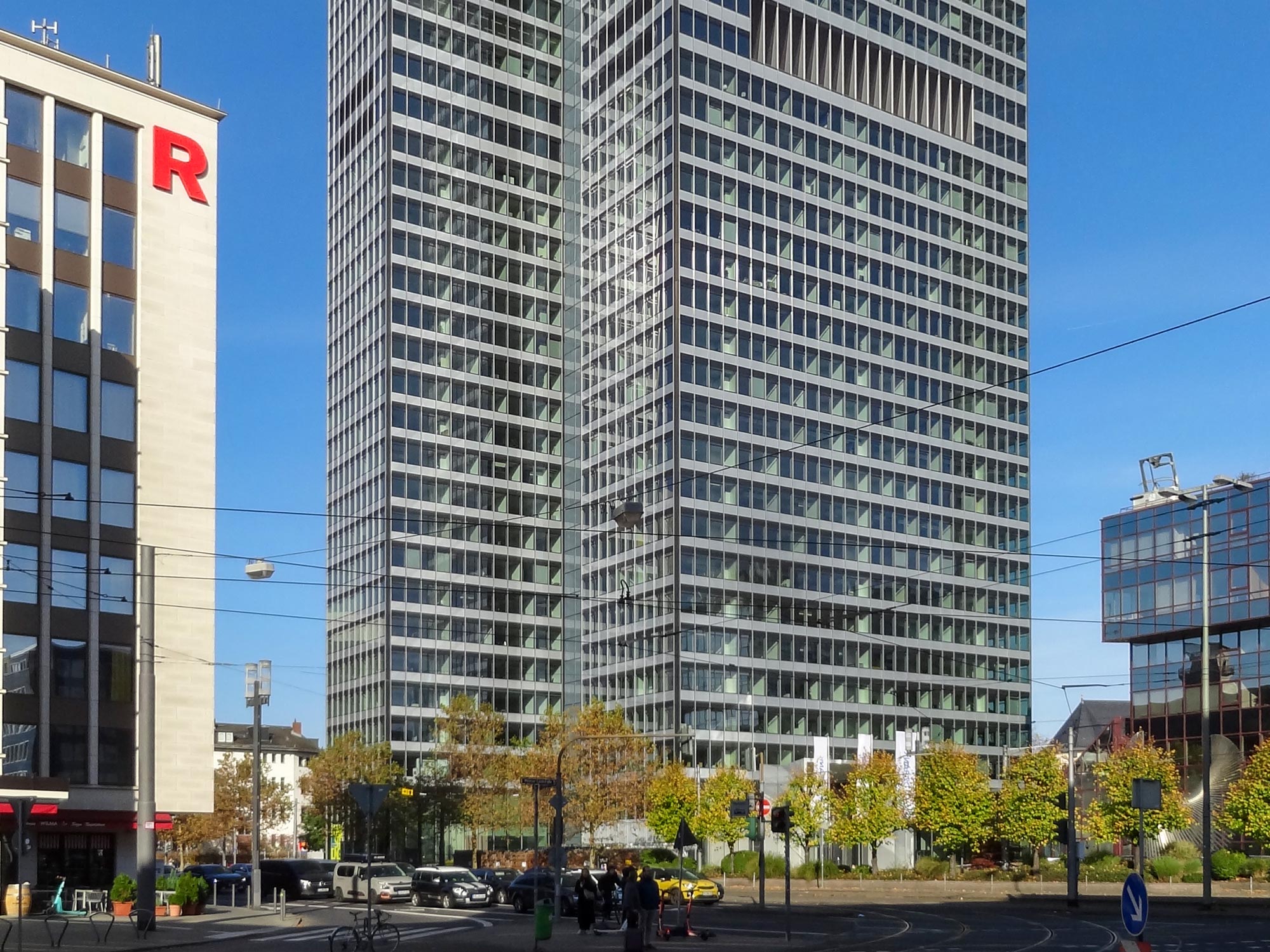 Wolkenkratzer Cityhaus 1 in Frankfurt